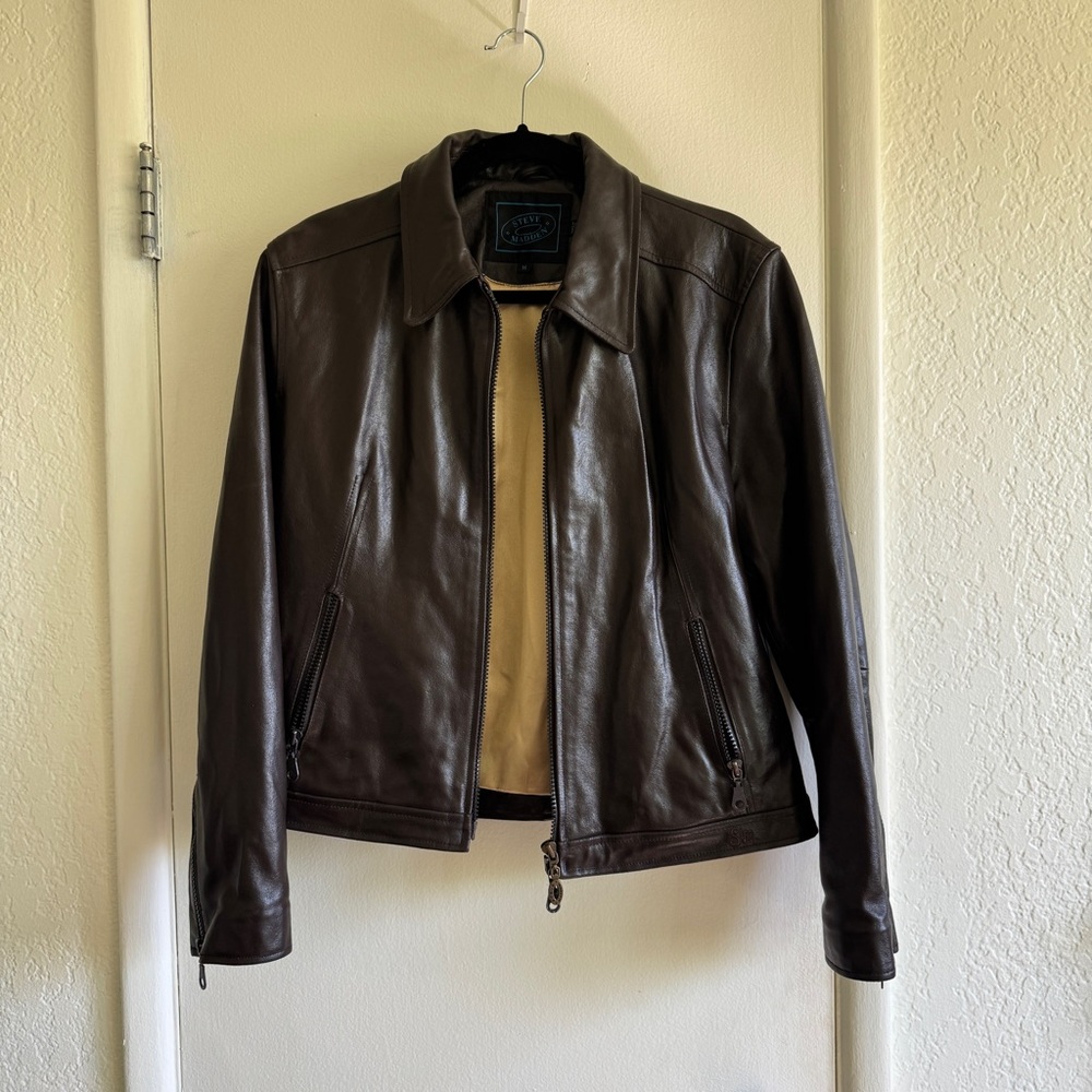 Steve Madden Genuine Leather Jacket